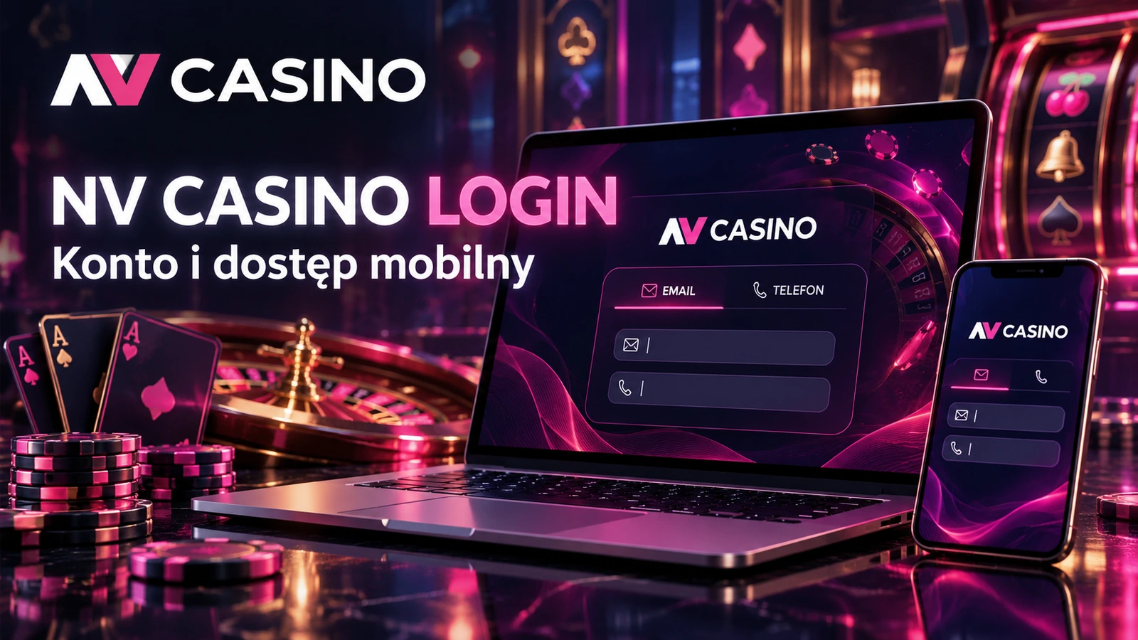 NV Casino login: konto i dostęp mobilny